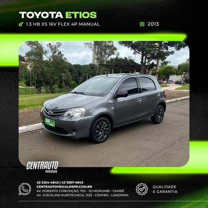 TOYOTA ETIOS 1.3 16V FLEX 4P MANUAL